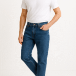 Men’s Classic Regular Fit Blue Denim Jeans