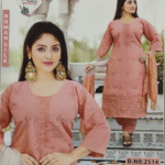 Women's Stylish Cotton Printed Kurti for Daily Wear | A-Line Fit | Round Neck | 3/4 Sleeves