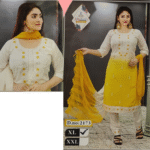 Women's Elegant Rayon Anarkali Kurti | Festive Wear | Gold Printed | Floor-Length