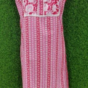 Trendy Straight Kurti for Women | Cotton Blend | Office & Casual Wear | Striped Pattern